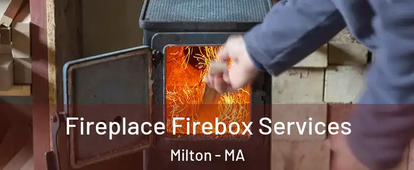  Fireplace Firebox Services Milton - MA
