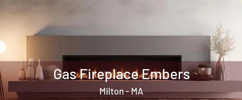  Gas Fireplace Embers Milton - MA