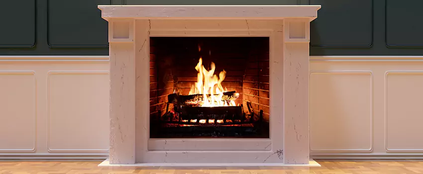 Decorative Electric Fireplace Installation in Milton, Massachusetts