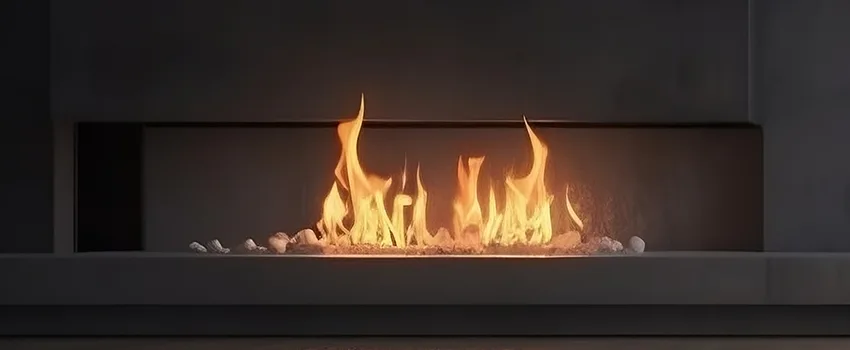 B-Vent Gas Fireplace Installation in Milton, MA