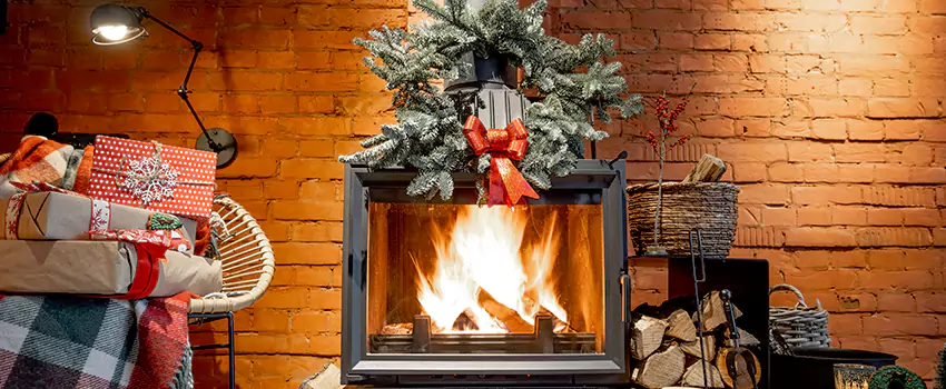 Travis Industries Linear Gas Fireplace Installation in Milton, Massachusetts