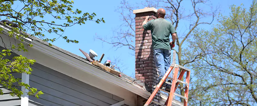 himney Crown Repair in Milton, Massachusetts